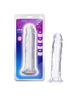 B Yours Plus Thrill N' Drill 9" Dildo Clear Suction Cup Base box