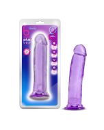 B Yours Plus Thrill N' Drill 9" Purple Dildo Suction Cup Base box