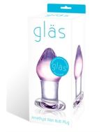 Glas Amethyst Rain Butt Plug