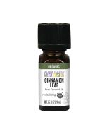 Aura Cacia Cinnamon Leaf Essential Oil bottle