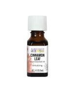 Aura Cacia Cinnamon Leaf Essential Oil bottle