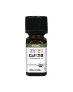 Bottle of Aura Cacia Clary Sage Essential Oil
