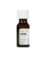 Aura Cacia Myrrh Essential Oil Bottle