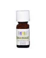 Aura Cacia Rose Absolute Essential Oil bottle