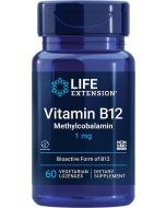 Life Extension Vitamin B12 Methylcobalamin 1mg bottle