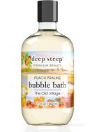 Peach Praline Bubble Bath 17 Oz Vegan Deep Steep Premium Beauty