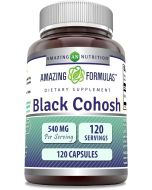Black Cohosh 540mg 120 Caps Female Hormonal Balance 