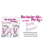 Bachelorette Party Tiaras and Tooters Supplies