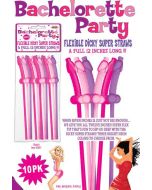 Bachelorette 12 inch Dicky Straws