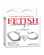 Fetish Fantasy Series Beginner's Metal Cuff's By Pipedream