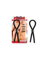 Cock Ring Black Squeezer Ram