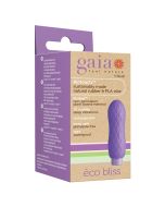 Blush Gaia Eco Bliss Bullet Vibrator Lilac 10 Functions Waterproof box