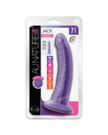 Au Naturel Bold Jack 7" Purple Dildo Realistic Suction Cup box