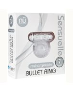 Sensuelle Bullet Ring Clear