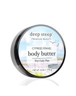 Cypress Fennel Body Butter The Folly Pier 6 Oz Deep Steep Premium