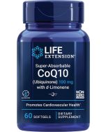 Life Extension 60 SG Super Absorbable CoQ10 bottle