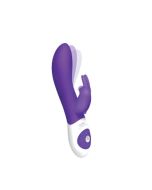 The Come Hither Silicone Rabbit Waterproof Purple
