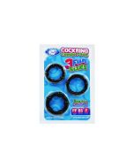 Cloud 9 Cockring Combo Beaded Black Display