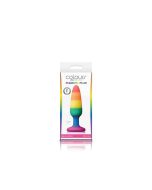 Colours Pride Edition Pleasure Plug Small Rainbow