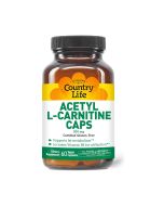 Country Life Acetyl L-Carnitine 500mg bottle front view