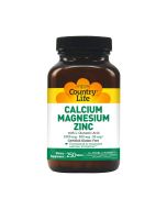 Country Life Calcium Magnesium Zinc 250 Tablets