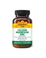 Country Life Calcium Magnesium Zinc 90 Count Bottle