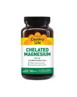 Country Life Chelated Magnesium 250mg Front View