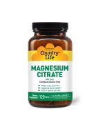 Country Life Magnesium Citrate 250mg 120 Tablets