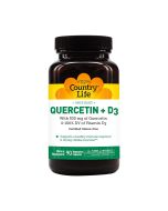 Country Life Quercetin and Vitamin D3 500mg capsules
