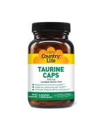 Country Life Taurine 500mg Capsules Bottle