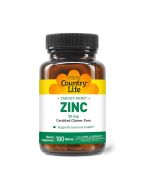 Country Life Zinc 50mg Front View