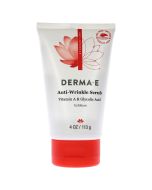 Anti Wrinkle Scrub Glycolic Acid Vitamin A 4 Oz Vegan Derma E