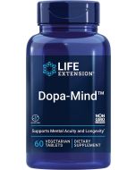 Life Extension Dopa-Mind 60 Veggie Tablets Dopamine Level Support front
