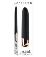 Evolved Gender X The Gold Standard Rechargeable Bullet Vibrator box