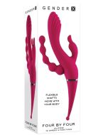 Evolved Gender X Four By Four Quadruple Stimulation Vibrator box