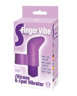 Icon The 9'S S Finger Vibe Silicone G Spot Vibrator Purple box
