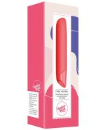 SugarBoo Silicone Waterproof Rechargeable Bullet Vibrator Cool Coral box