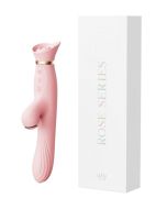 Zalo Rose Rabbit Vibrator Strawberry box