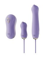 Zalo Unicorn Vibrator Set Berry Violet all