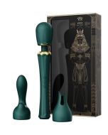Zalo Kyro Rechargeable Wand Massager Turquoise Green box