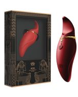 Zalo Hero Rechargeable Vibrator Wine Red box