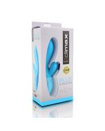 Climax Elle 9x Rechargeable Silicone Wand Vibe Blue