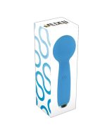 Wand Vibrator Petites Lil Exclaim Silicone Pocket blue box