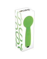 Wand Vibrator Green Petites Lil Exclaim Silicone Pocket box