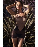 Lady's Keller Legs Fishnet Body Stocking 818JT081 Yelete Group Lingerie