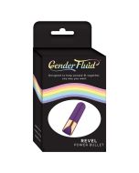 Bullet Vibrator Gender Fluid Revel Power Rechargeable Purple box