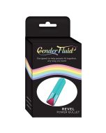 Bullet Vibrator Aqua Gender Fluid Revel Power Rechargeable box