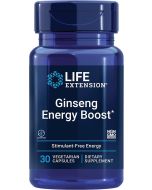 Life Extension Ginseng Energy Boost Gluten Free bottle