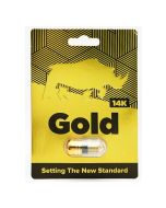 Gold 14K Rhino Male Sexual Enhancement Gold Pill
