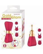 Gold Glam Tri-Tip Vibe Red Display Box